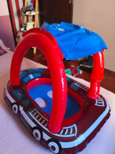 Bóia infantil carrinho piscina