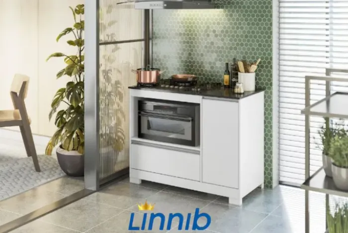 BALCÃO COOKTOP NT 3050 5B PAGA SOMENTE NA ENTREGA EM ATE 12x SEM JUROS SO AQUI NA LINNIB