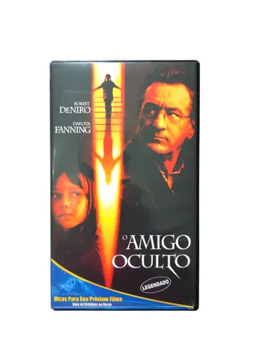 O Amigo Oculto VHS (Hide and Seek) Robert De Niro/Dakota Fanning/Famke Janssen