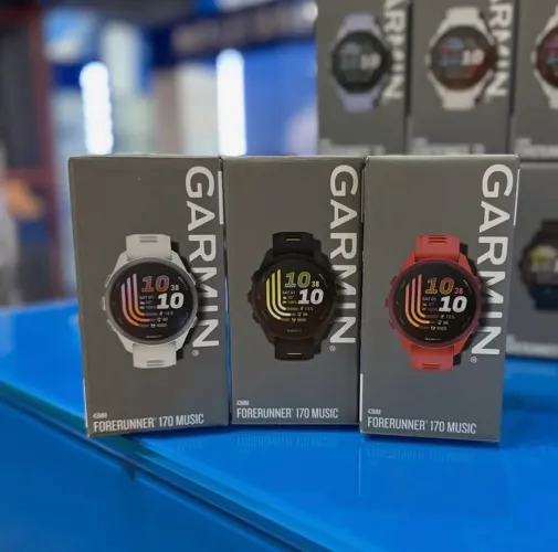 Garmin Forerunner 170 Music Novo Lacrado Garantia Garmin Loja Física