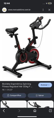 Bicicleta ergométrica
