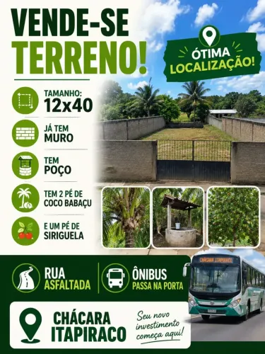 Imóvel para venda tem 480 metros quadrados em Alto do Itapiracó - São José de Ribamar - MA