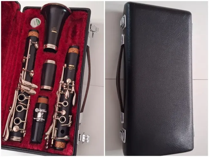 Clarinete yamaha 352 japan madeira 