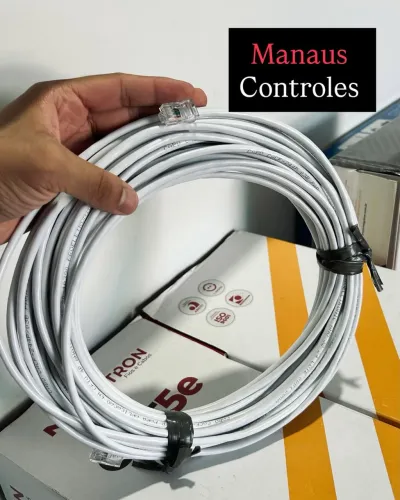 Cabo de Rede 20 Metros para Notebook e PC - Promoção 