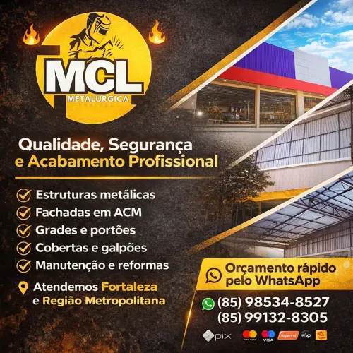 Estruturas Metálicas em Fortaleza | Portões, Coberturas, Mezaninos e Fachadas de ACM