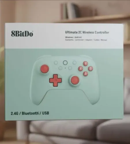 Controle Gamer 8BitDo Ultimate 2C, Bluetooth/Wireless, Hall Effect