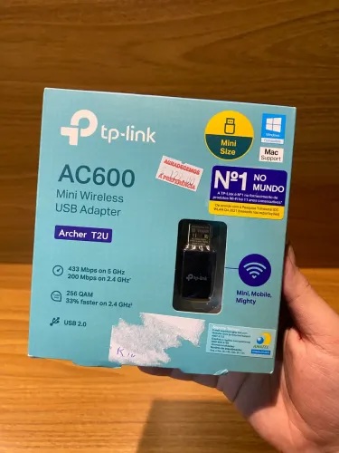 Adaptador Wi-Fi Dual Band NOVO