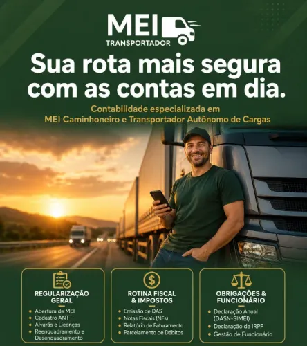 Serviços Contábeis Especializado em Transporte