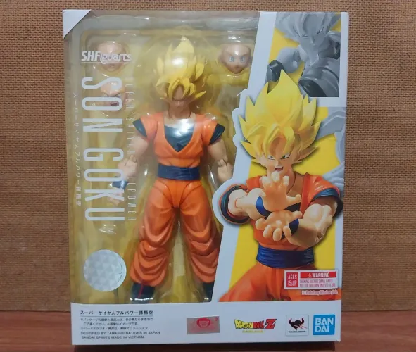 Goku SSJ 1, 2 e 3 - SH Figuarts Bandai