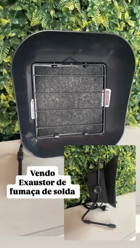 Vendo exaustor de fumaça Bancada Solda Sugador