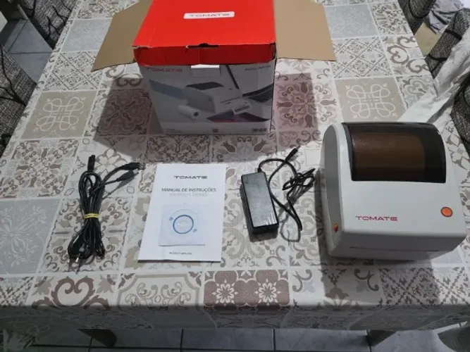 Impressora Térmica Tomate MDK-006 - Completa, na caixa!