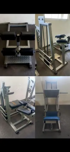 Lote de Aparelhos de Musculação