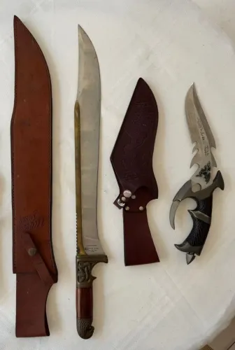 Faca Colecionável Gil Hibben Dragon Lord Gh e Indiana Jones 
