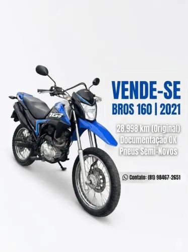 Honda bros 160 2021
