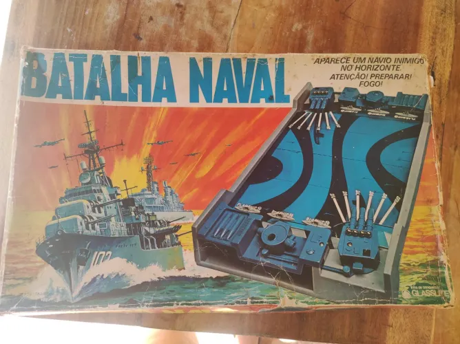 Brinquedo batalha naval Glasslite