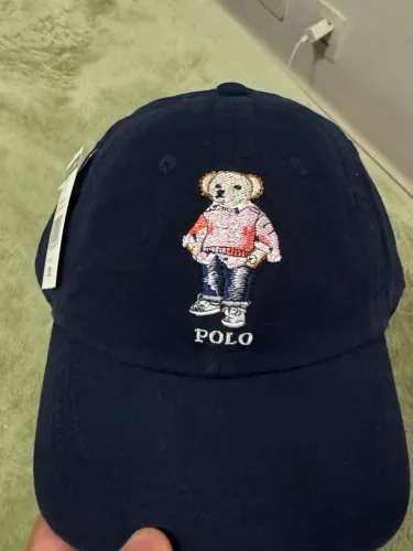 Boné Ralph Lauren bear navy nova na etiqueta comprado nos Estados Unidos 