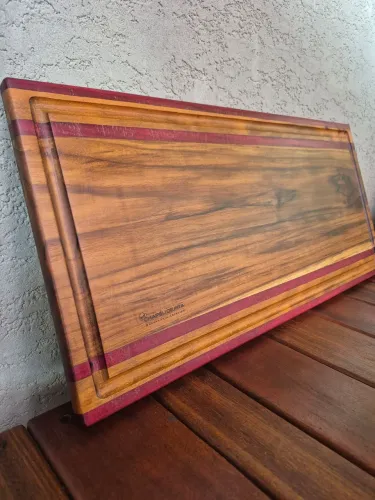 Tábua de churrasco 58x27cm