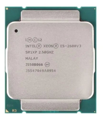 Processador Intel xeon E5 2680 V3