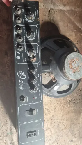 Amplificador e autofalante 