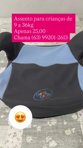 Assento para automóveis crianças 9 a 36kg