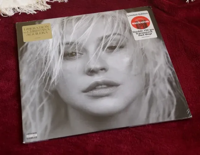 LP Christina Aguilera - Liberation VINIL vermelho edição limitada LACRADO