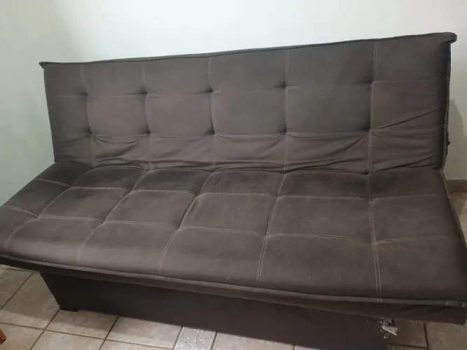 Sofá cama de 03 lugares