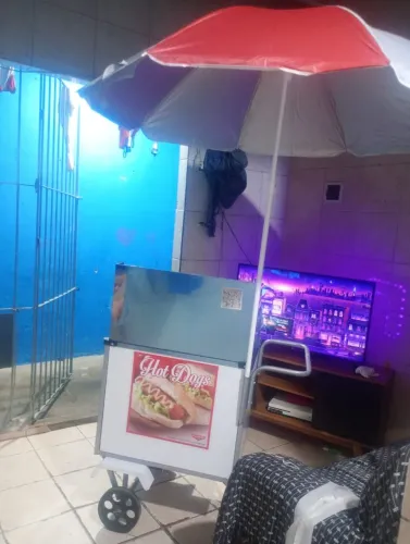 Carrinho lanches e hot dog