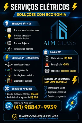 ELETRICISTA | SERVIÇO ELÉTRICO | MANUTENÇÃO ELÉTRICA