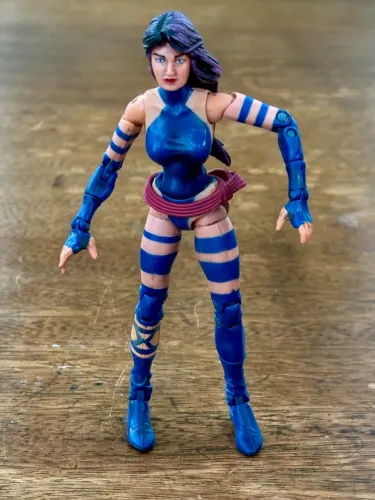 Action Figure Psylocke Marvel Legends Toy Biz 2006