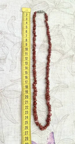 Vende-se Colar de Jaspe Vermelho