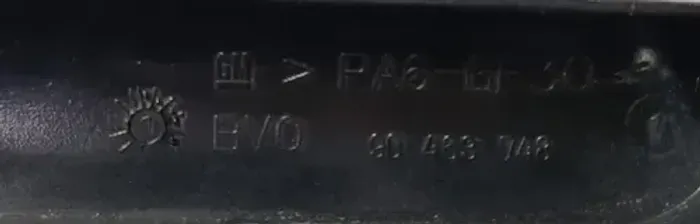 Friso Moldura Tampa Traseira Vectra 1997 - 2000 Preto
