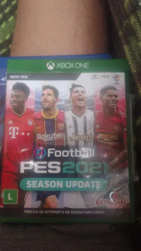 Lote 2 Jogos Xbox One - PES 2019 + PES 2021
