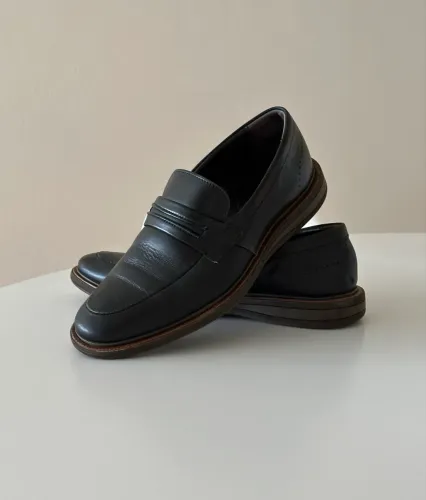 Sapato Social Masculino Democrata Bay Slip On - Couro Legítimo