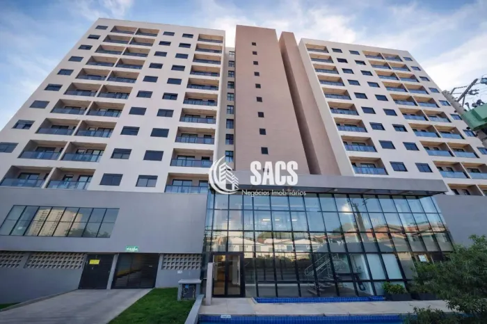 Apartamento com 1 dormitório para alugar, 33 m² por R$ 3.109,00/mês - Parque Industrial -