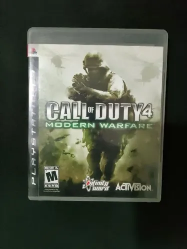 call of duty mw4 ps3 cod mw4 ps3 modern warfare 4 mídia física original playstation 3 mw 4
