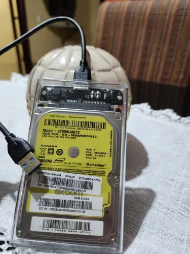 500 GB HD EXTERNO / INTERNO SAMSUMG