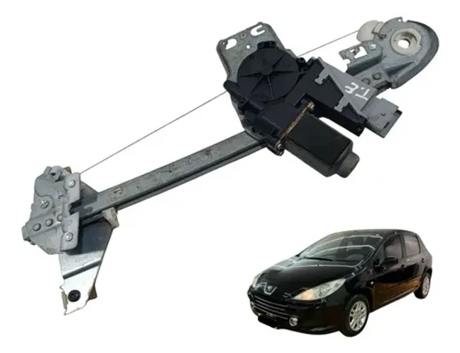 Maquina De Vidro Traseira Esquerda Peugeot 307