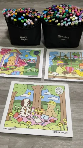 Bobbie Goods e canetinhas
