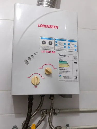 AQUECEDOR LORENZETTI A GAZ GN 750 BP