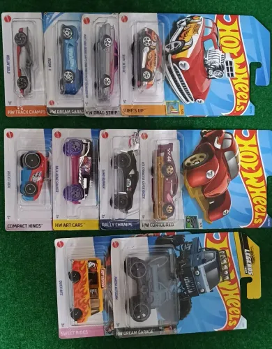 Hotwheels (kit com 10 unidades)