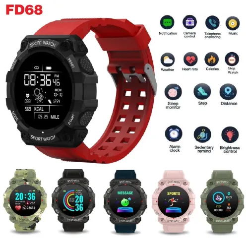 Relógio digital Smartwatch Esportivo inteligente Diversas Cores
