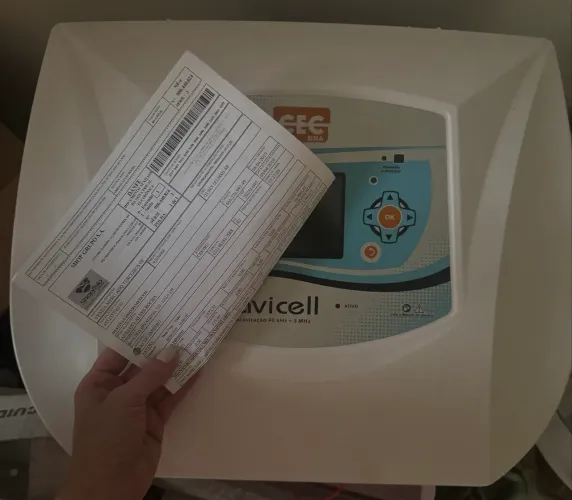 Aparelho de ultracavitação 40khz pouco usado
