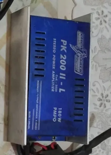 Módulo Amplificador Corzus PK 200 II - L 180W Vintage - No Estado