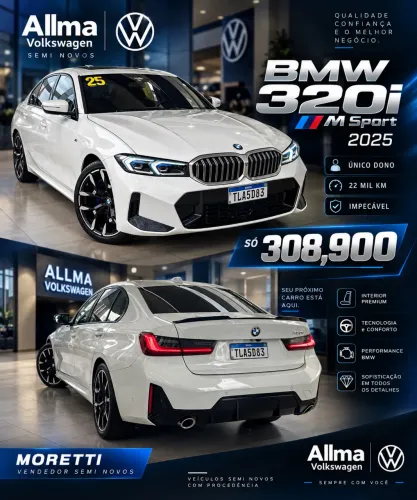 BMW 320I A Modern/sport TB 2.0/a.flex 16V 4P 2025