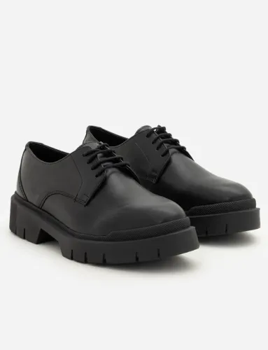Sapato Masculino Derby em PU