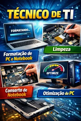 Técnico em Informática e Desenvolvedor Web - Soluções Completas para Você!