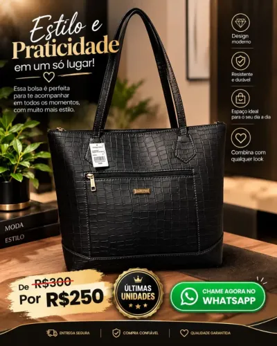 Bolsas Couro Fino