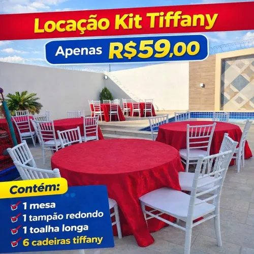 Locação para festas e eventos