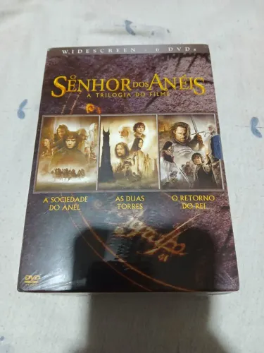 BoxTrilogia The Lord of The Rings em DVD Novo & Lacrado