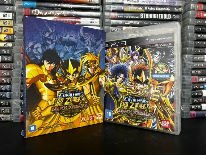Cavaleiros do Zodíaco Bravos Soldados (luva azul) PS3